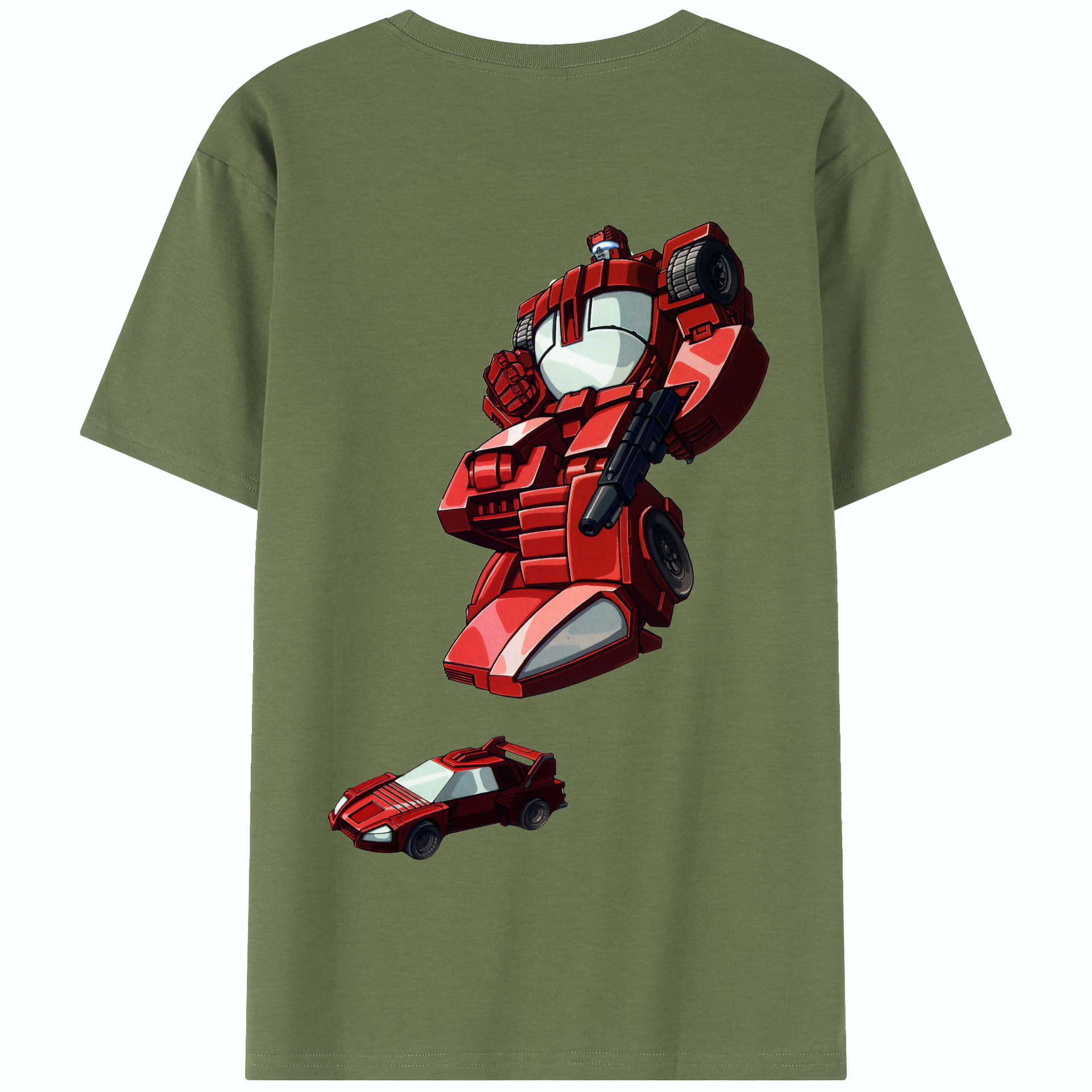 （画像用）  綿100％半袖Tシャツ（背面プリント）